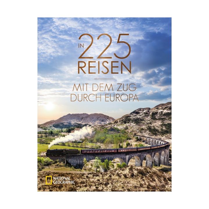 In 225 Reisen mit dem Zug durch Europa