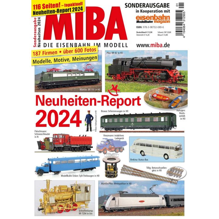Miba Neuheiten Report 2024