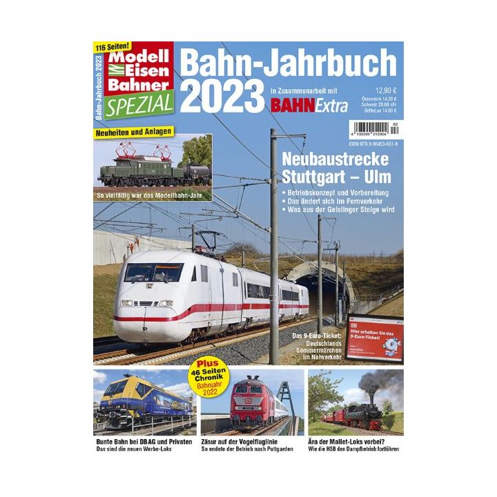 MEB Spezial Bahn-Jahrbuch 2023