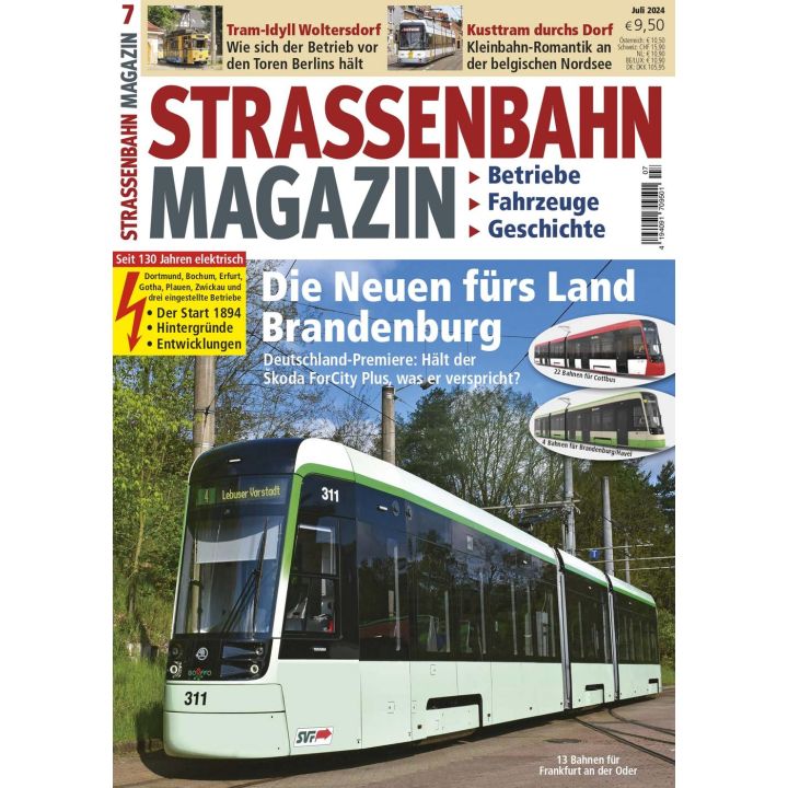 Straßenbahn Magazin 2024/07