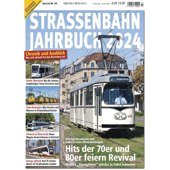 Straßenbahn Jahrbuch 2024