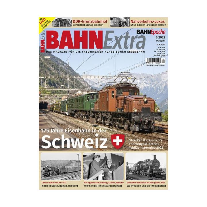 Bahn Extra 03/22 Eisenbahn Schweiz