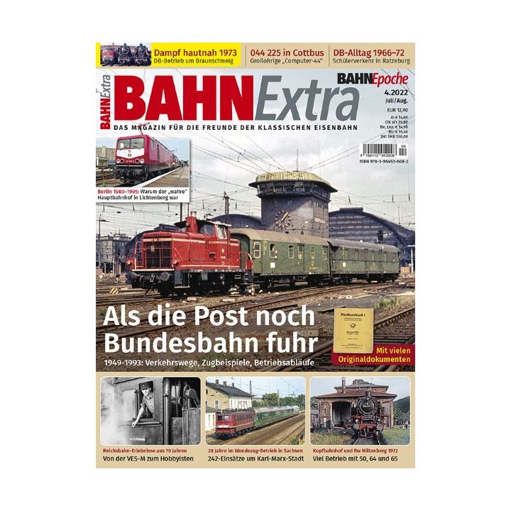 Bahn Extra 04/22 Post Bundesbahn