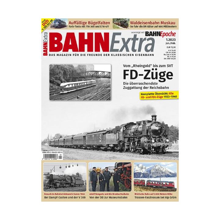 FD-Züge der Reichsbahn 1923-39/ BE 01/23