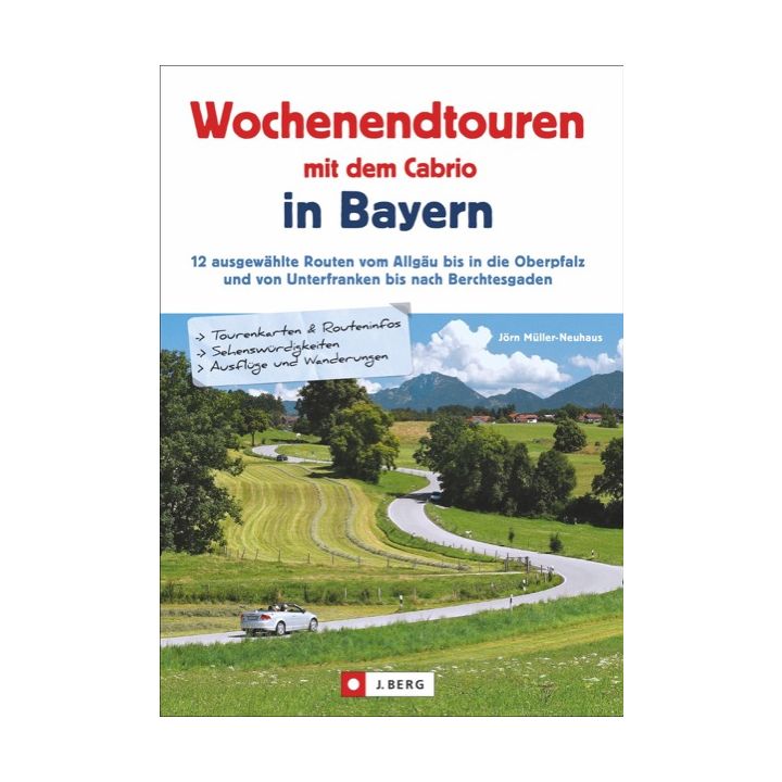 GPS-Download zum Titel Wochenendtouren mit dem Cabrio in Bayern (2019)