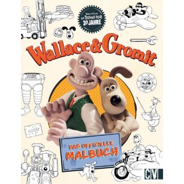 Wallace und Gromit - offizielle Malbuch