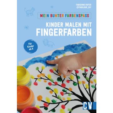 Farbenspaß - Kinder malen Fingerfarben