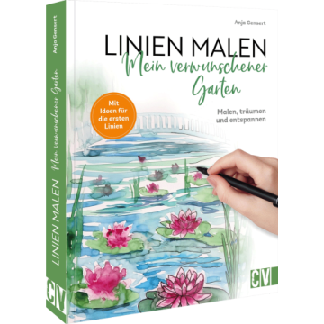 Linien malen – Mein verwunschener Garten