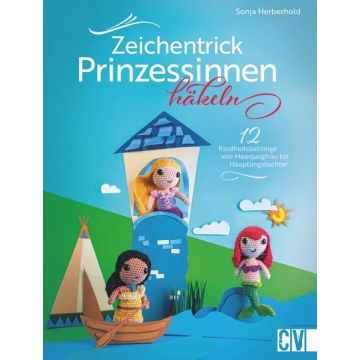 Zeichentrick-Prinzessinnen häkeln