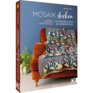 Mosaik stricken - wunderschön farbenfroh