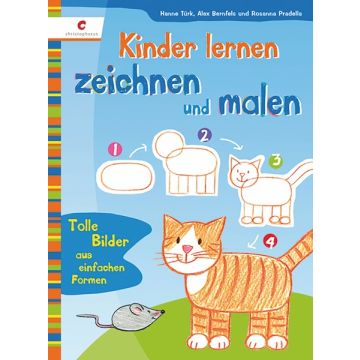 Kinder lernen zeichnen und malen