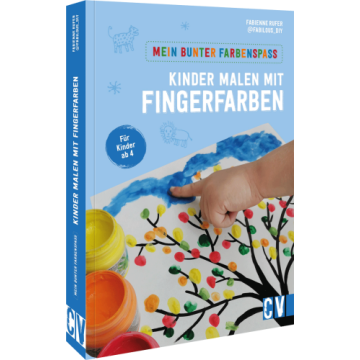 Farbenspaß - Kinder malen Fingerfarben