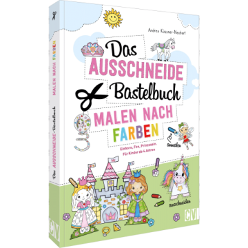 Das Ausschneide-Bastelbuch Malen nach Farben