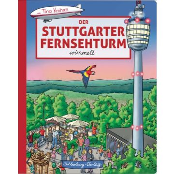 Der Stuttgarter Fernsehturm wimmelt